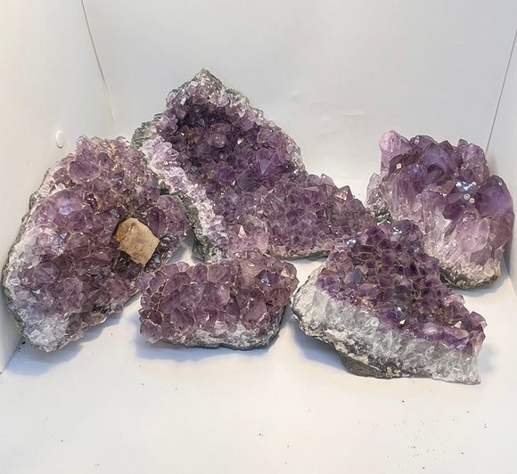 Amethyst druzy Quartz cluster crystal