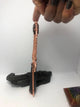 Black Tourmaline Crystal Healing Synergy Reiki EMF Protection Copper Wirewrapped Hand Made Ankh - Infinite Treasures, LLC