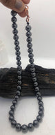 18 inch 10MM Hematite Beaded Necklace - Infinite Treasures, LLC