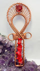 red coral pocket copper ankh