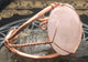 Rose Quartz Copper Bangle Bracelet - Infinite Treasures, LLC