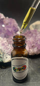 Sage and Rosemary Protection and Manifestation Oil with Black Tourmaline, Crystal Quartz and Amethyst - Infinite Treasures, LLC