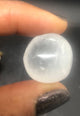 Selenite Sphere 1-inch Rough Crystal Mineral Specimen price per stone - Infinite Treasures, LLC