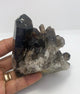 4.75" 1.1lb Smoky Quartz Cluster Natural Druzy Mineral - Infinite Treasures, LLC